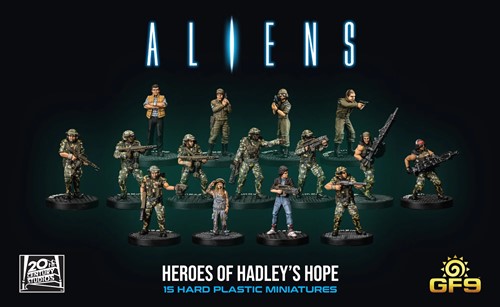 GFNALIENS16 Aliens Board Game: Heroes Of Hadley's Hope Expansion published by Gale Force Nine