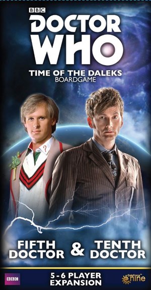 GFNDW002 Doctor Who: Time Of The Daleks Board Game: Fifth Doctor And Tenth Doctor Expansion published by Gale Force Nine