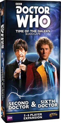 GFNDW005 Doctor Who: Time Of The Daleks Board Game: Second Doctor And Sixth Doctor Expansion published by Gale Force Nine