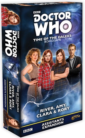 GFNDW006 Doctor Who: Time Of The Daleks Board Game: River Amy Clara and Rory Friends Expansion published by Gale Force Nine