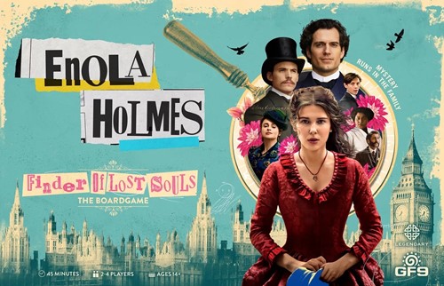 Enola Holmes Board Game: Finder Of Lost Souls