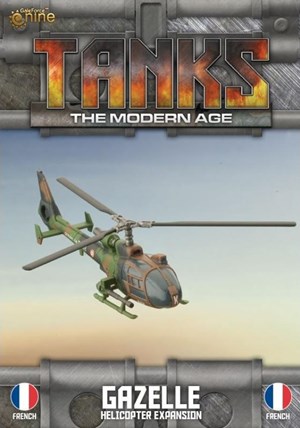 2!GFNMTANKS27 Tanks Skirmish Game: The Modern Age French Gazelle (Helo) Expansion published by Gale Force Nine