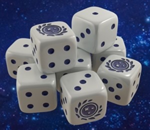 GFNST006 Star Trek Ascendancy Board Game: Federation Dice published by Gale Force Nine