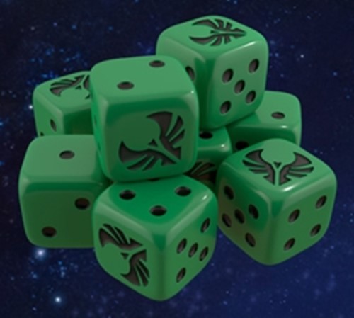 GFNST008 Star Trek Ascendancy Board Game: Romulan Dice published by Gale Force Nine