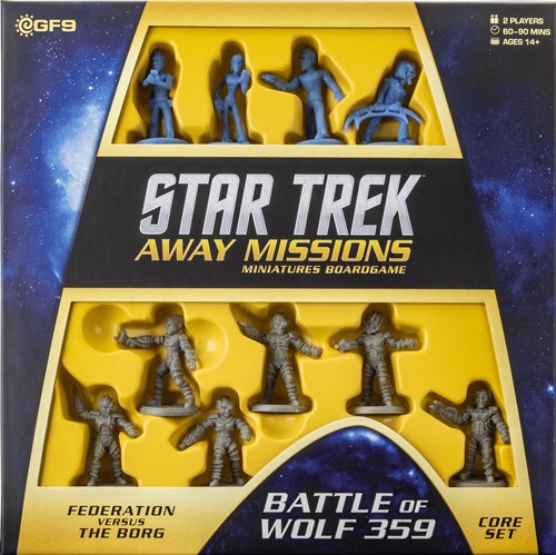 GFNSTA001 Star Trek Away Missions Board Game: Battle Of Wolf 359 Core Set published by Gale Force Nine