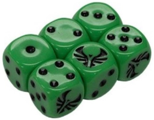 Star Trek Away Missions Board Game: Romulan Dice Set