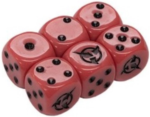 Star Trek Away Missions Board Game: Klingon Dice Set