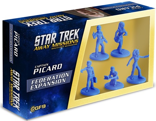 GFNSTA006 Star Trek Away Missions Board Game: Captain Picard Federation Expansion published by Gale Force Nine