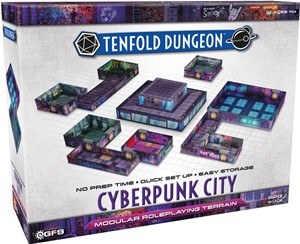 GFNTFD010 Tenfold Dungeon: Cyberpunk City published by Gale Force Nine