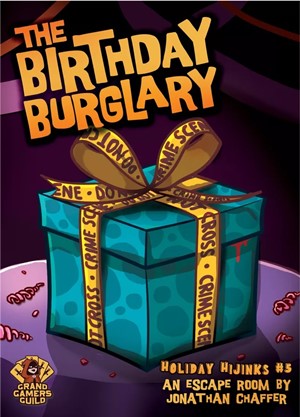GGDHH05 Holiday Hijinks Card Game: The Birthday Burglary published by Grand Gamers Guild