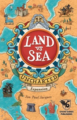 2!GGP027 Land vs Sea Uncharted Board Game published by Good Games Publishing
