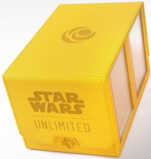 GGS20167ML Star Wars: Unlimited Double Deck Pod - Yellow published by Gamegenic