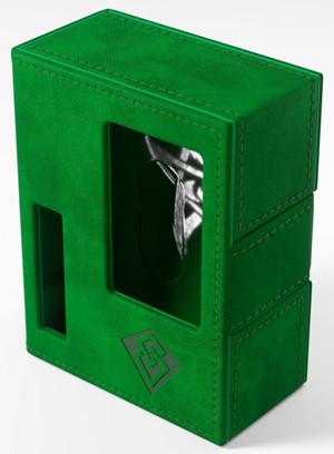 GGS20173ML Arkham Horror Investigator Deck Tome - Rogue (Green) published by Gamegenic