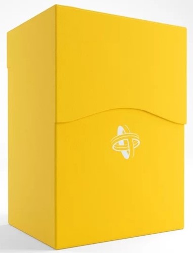 GGS25028 Gamegenic Deck Holder 80+ Yellow published by Gamegenic