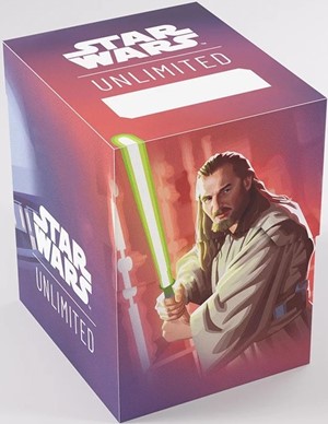 2!GGS25150ML Star Wars: Unlimited Soft Crate- Qui-Gon Jinn published by Gamegenic