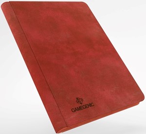 GGS31003 Gamegenic Zip-Up Album 18-Pocket Red published by Gamegenic