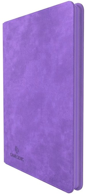 2!GGS31043ML Gamegenic Zip-Up Album 18-Pocket Purple published by Gamegenic