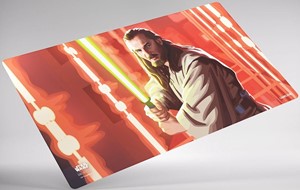 2!GGS40117ML Star Wars: Unlimited Game Mat- Qui-Gon Jinn published by Gamegenic