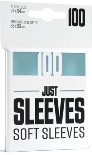 GGX10001ML 100 x Soft Sleeves 63.5mm x 88mm (Gamegenic) published by Gamegenic