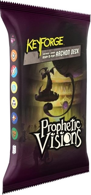 GHOKF20S KeyForge Card Game: Prophetic Visions Archon Deck published by Ghost Galaxy