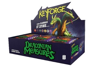 2!GHOKF24D KeyForge Card Game: Draconian Measures Display published by Ghost Galaxy