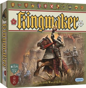 2!GIBG9029 Kingmaker Board Game: Royal Relaunch published by Gibson Games