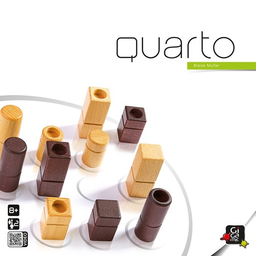GIG190602 Quarto Board Game published by Gigamic