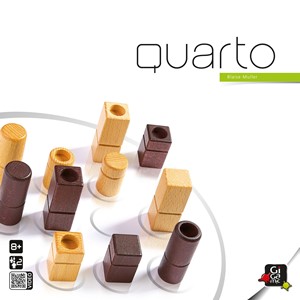 GIG190602 Quarto Board Game published by Gigamic