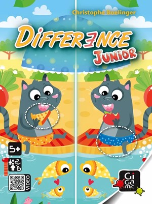 GIGGJJD Difference Card Game: Junior Edition published by Gigamic