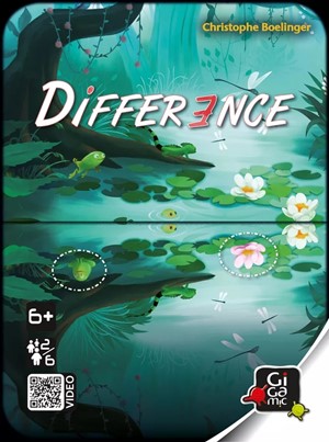 GIGGMDI Difference Card Game published by Gigamic