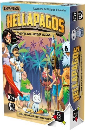 GIGHELNLA Hellapagos Card Game: Tribe And Character Expansion published by Gigamic