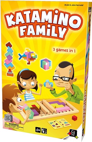 GIGKATFAM Katamino Family Board Game published by Gigamic