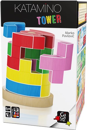 GIGKATTWR Katamino Tower Board Game published by Gigamic