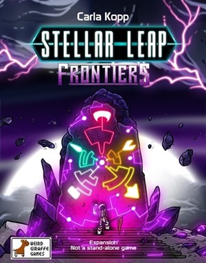 GIR02001 Stellar Leap Board Game: Frontiers Expansion published by Weird Giraffe Games