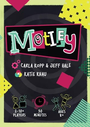 2!GIR12002 Motley Card Game published by Weird Giraffe
