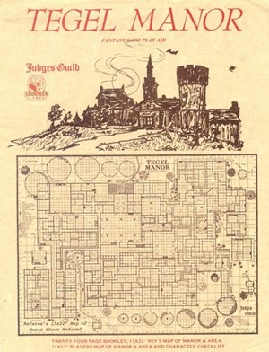 GMG4610 Judges Guild Originals: Tegel Manor published by Goodman Games