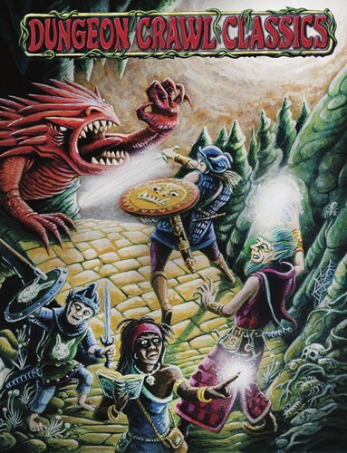 GMG5070F2 Dungeon Crawl Classics RPG: Stefan Poag Cover published by Goodman Games