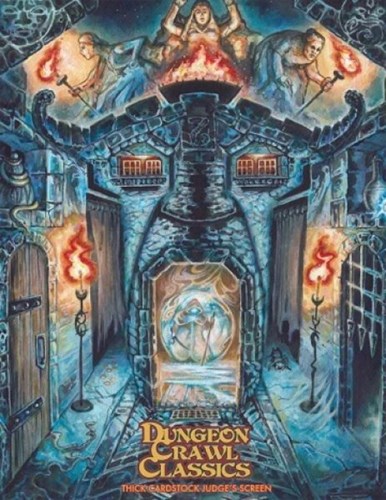 GMG5103 Dungeon Crawl Classics RPG: Judges Screen (2mm Cardstock) published by Goodman Games