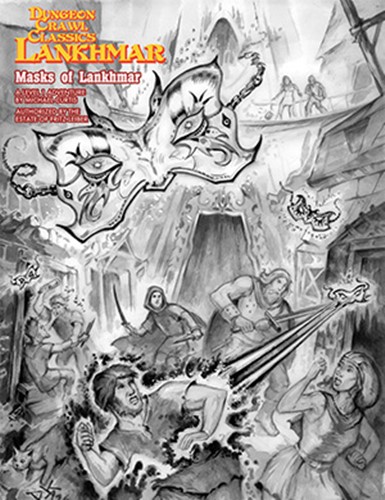 GMG5206 Dungeon Crawl Classics: Lankhmar: Masks Of Lankhmar published by Goodman Games