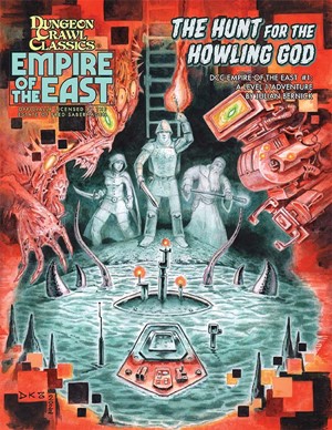 2!GMG5239 Dungeon Crawl Classics: Empire Of The East #1: Hunt For The Howling God published by Goodman Games