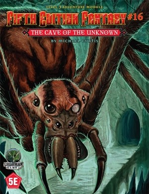 GMG55516 Dungeons And Dragons RPG: Module 16: Cave Of The Unknown published by Goodman Games