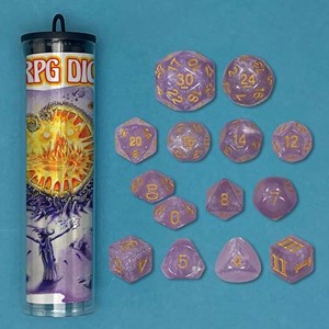 GMG6068 Dungeon Crawl Classics: Supernal Star Seeds Dice Set published by Goodman Games