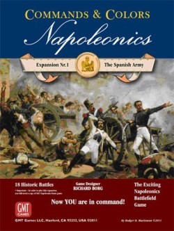 GMT1114 Commands and Colors Board Game: Napoleonics Expansion: Spanish Army published by GMT Games