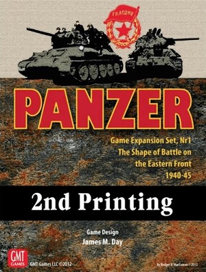 2!GMT1208 Panzer Expansion #1: The Shape of Battle: The Eastern Front (2021 Edition) published by GMT Games