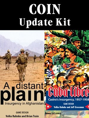 GMT13091018UD Cuba Libre and Distant Plain: 1st And 2nd Printing Upgrade Kit published by GMT Games