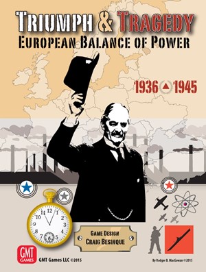 GMT1501 Triumph And Tragedy Board Game: European Balance Of Power published by GMT Games