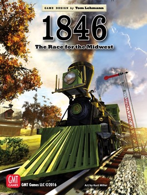 GMT1605 1846 Board Game published by GMT Games