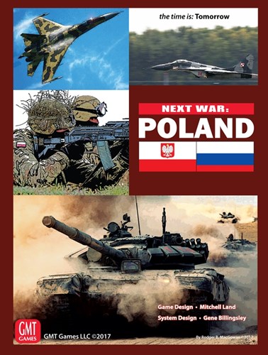 GMT1714 Next War Board Game: Poland published by GMT Games