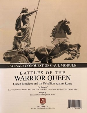 GMT1805 Caesar: Conquest Of Gaul: Battles Of The Warrior Queen Module published by GMT Games