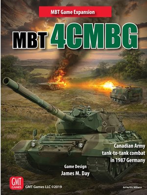 GMT1916 MBT Board Game: Canadian Mechanized Brigade Group Expansion published by GMT Games